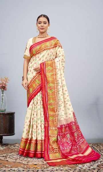 Rajkoti Patola Saree