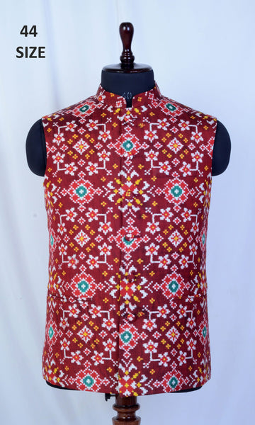 Modi Jacket Double Ikat Patola