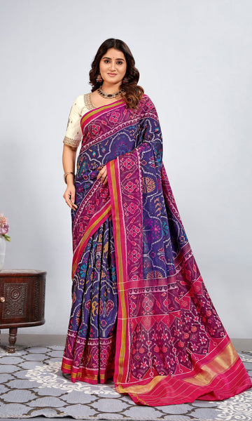 Single Ikat Patola Saree