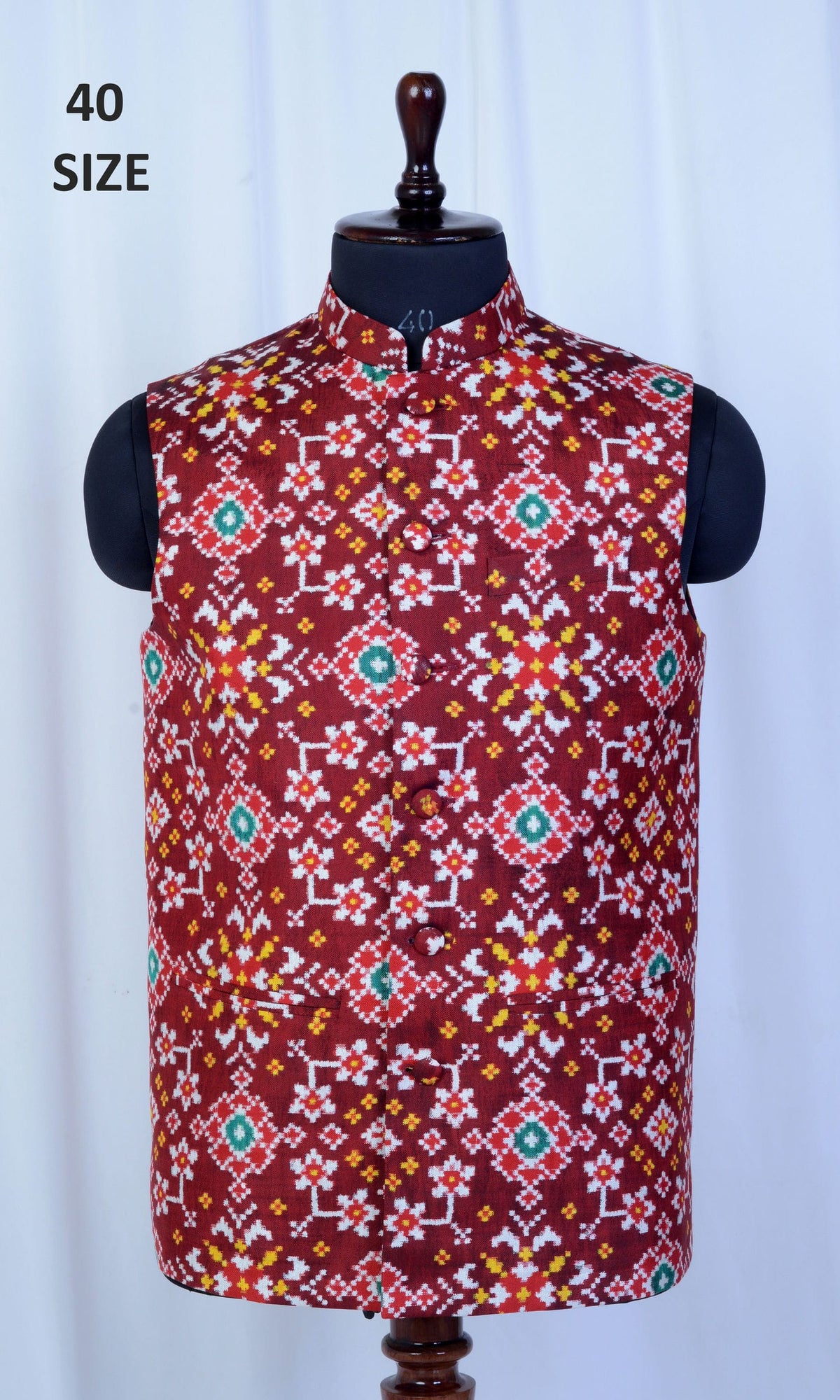 Modi Jacket Double Ikat Patola