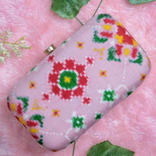 Double Ikat Patola Clutch