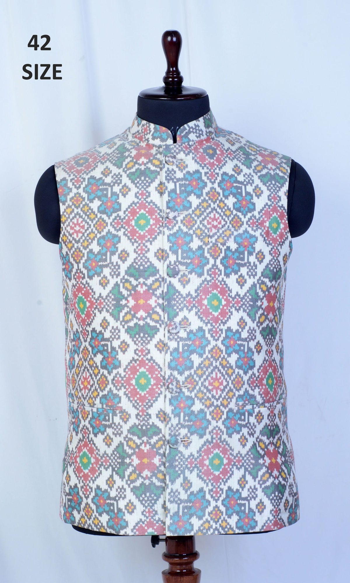 Modi Jacket Single Ikat Patola