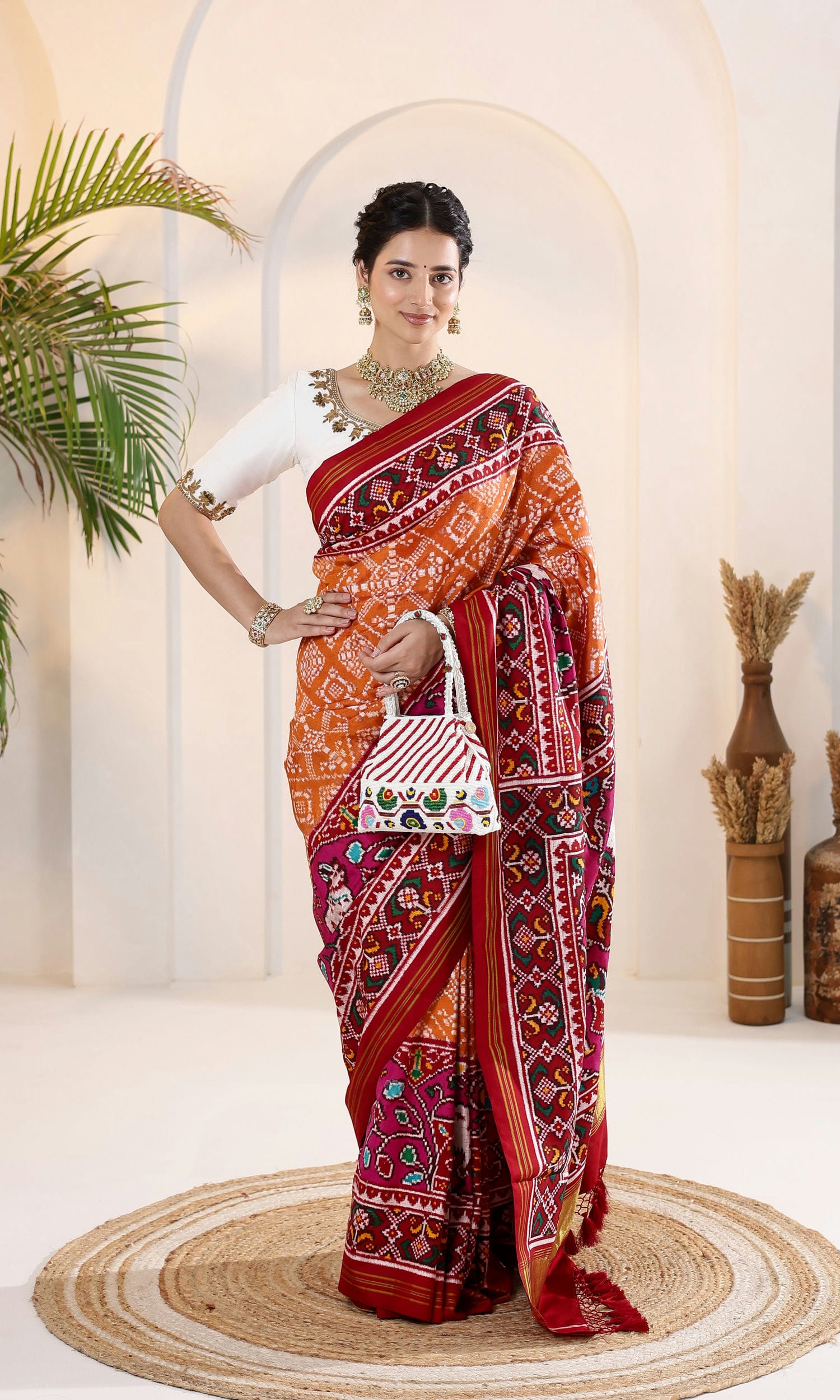 Double Ikat Patola Saree