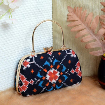 Double Ikat Patola Clutch