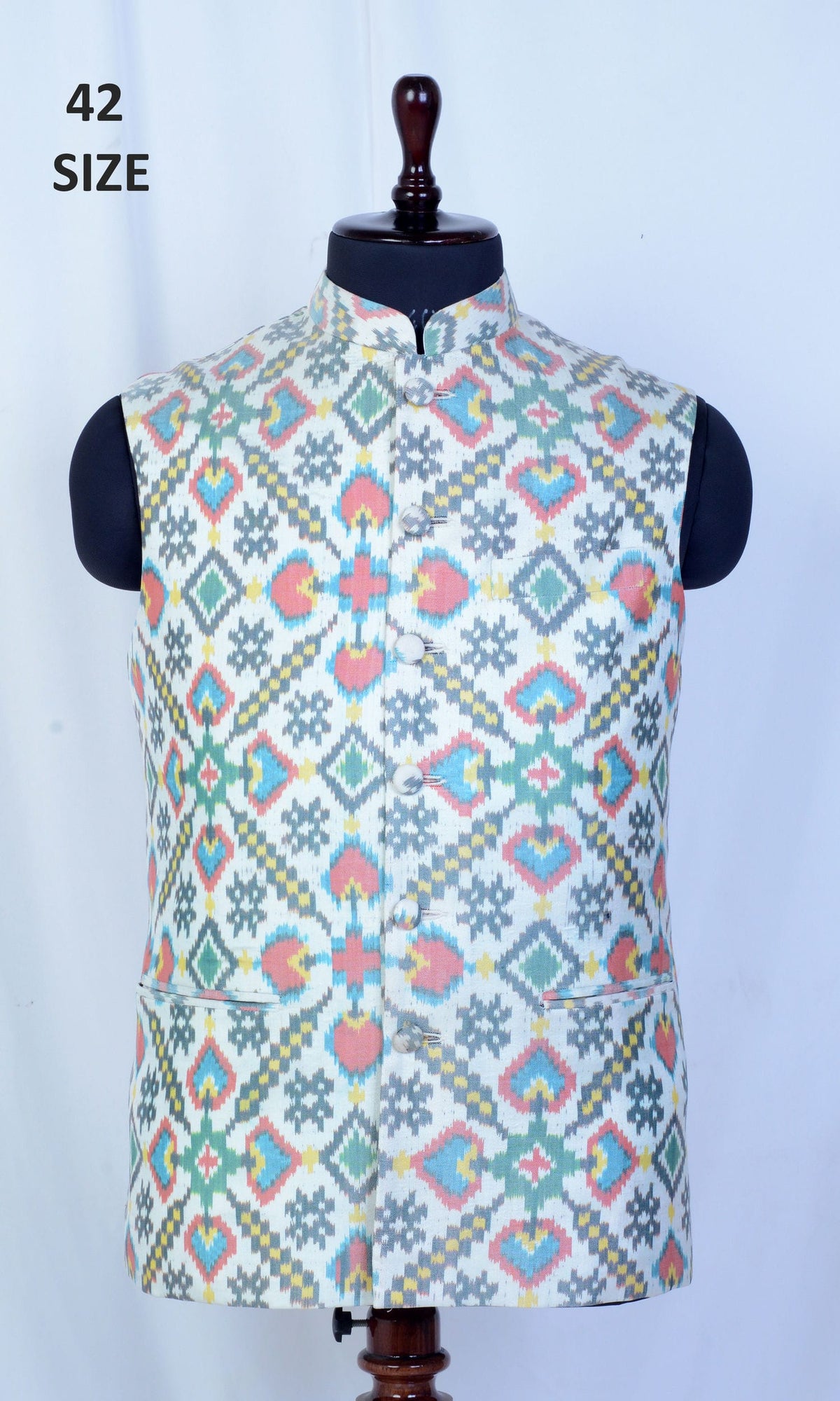 Modi Jacket Single Ikat Patola
