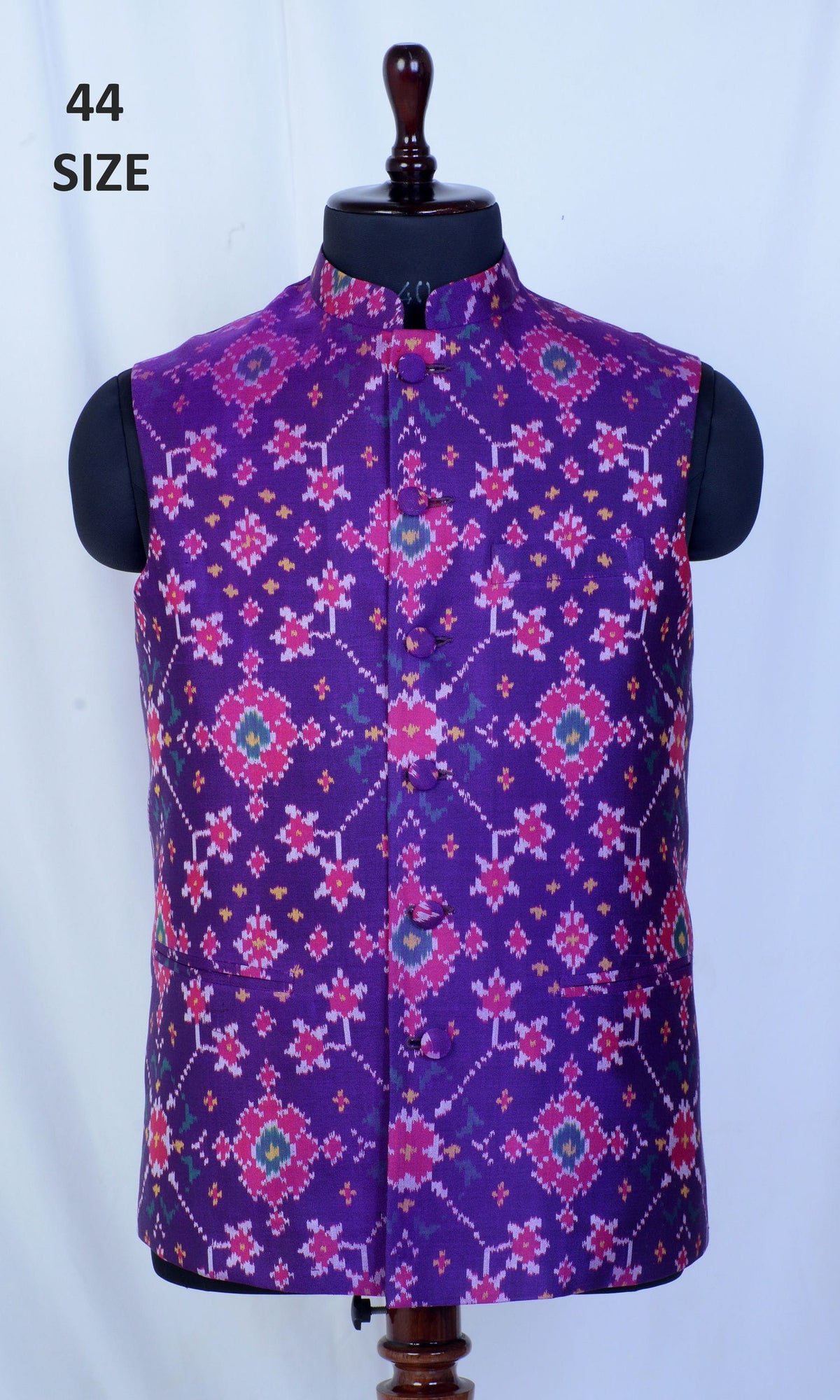 Modi Jacket Single Ikat Patola