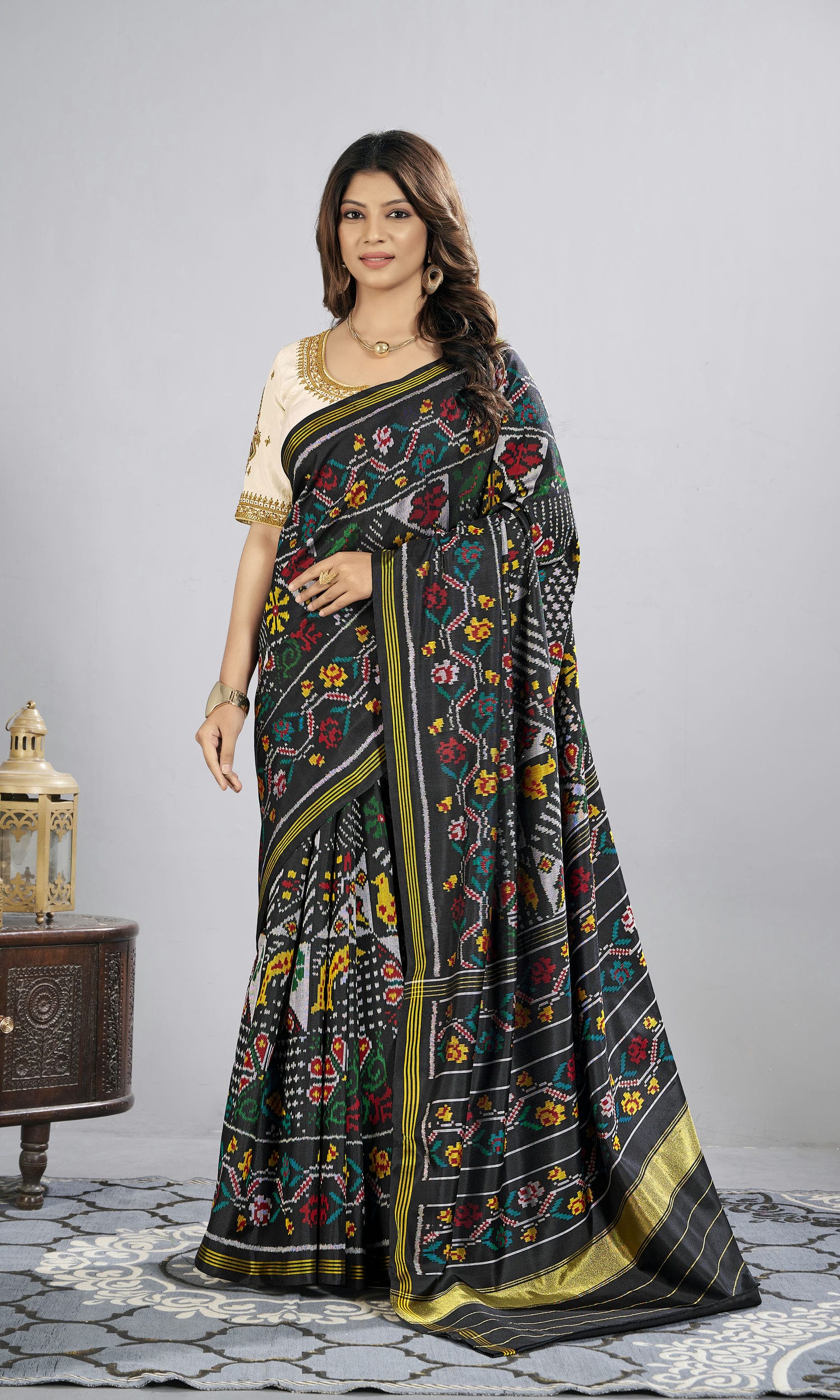 Single Ikat Patola Saree