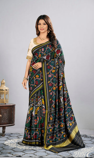 Single Ikat Patola Saree