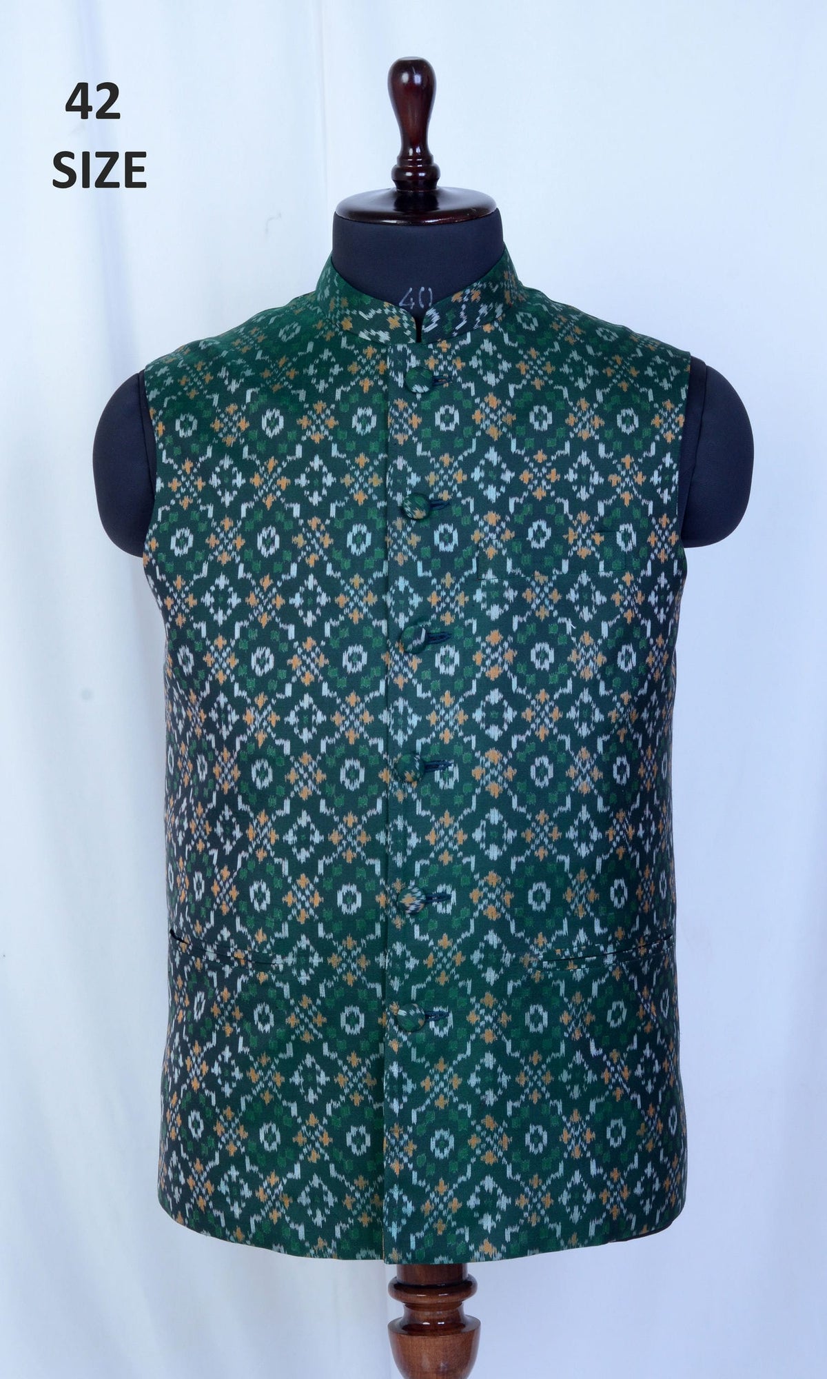 Modi Jacket Single Ikat Patola