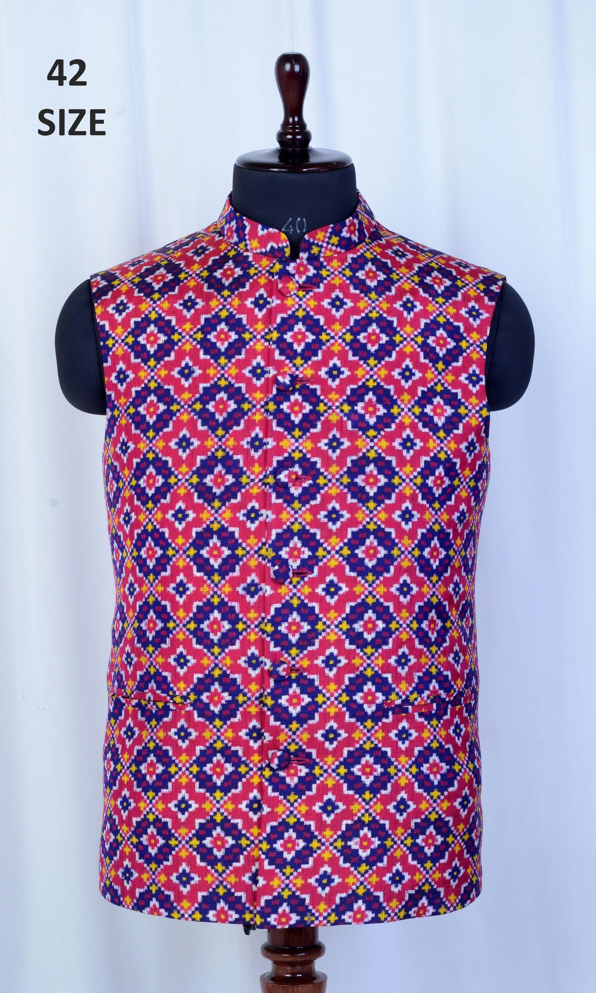 Modi Jacket Double Ikat Patola