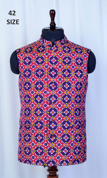 Modi Jacket Double Ikat Patola