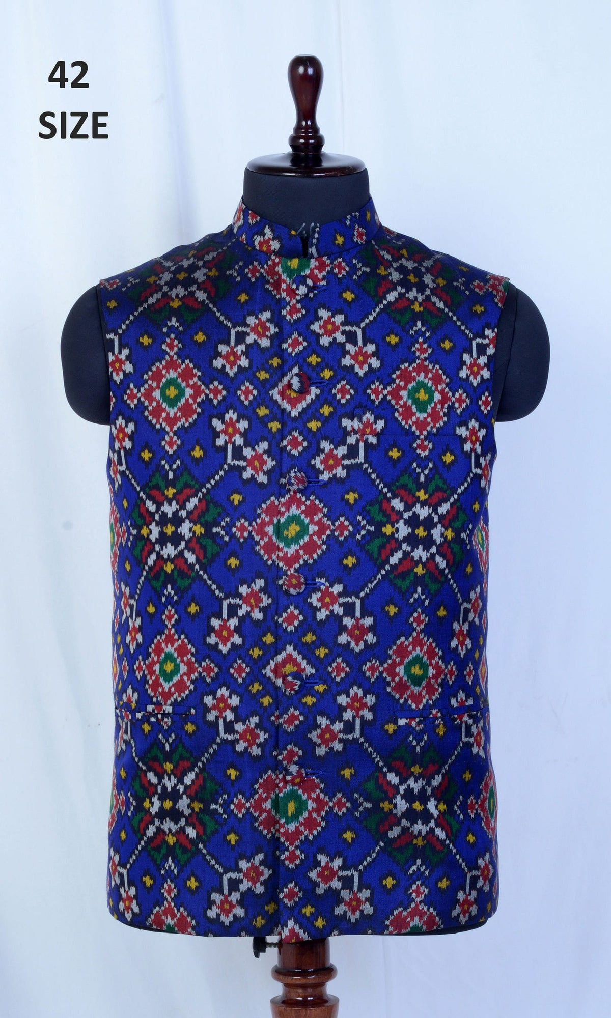 Modi Jacket Single Ikat Patola