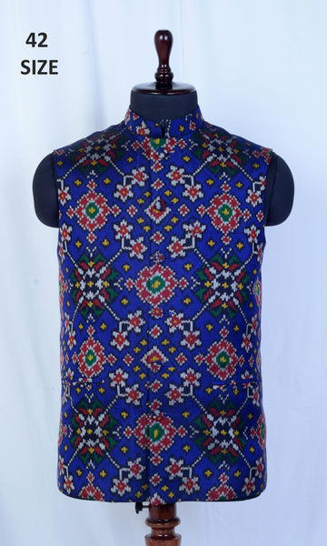Modi Jacket Single Ikat Patola