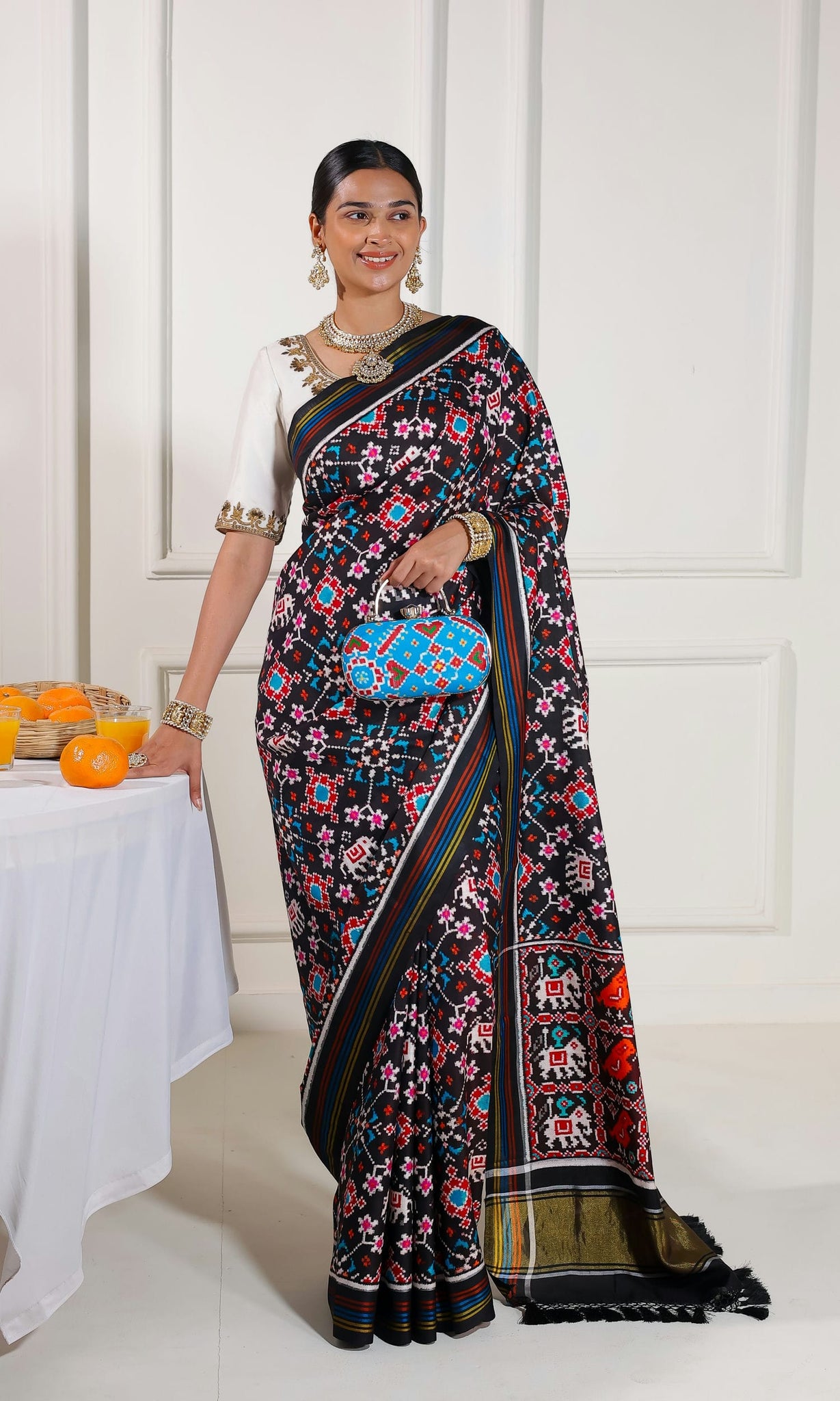 Double Ikat Patola Saree