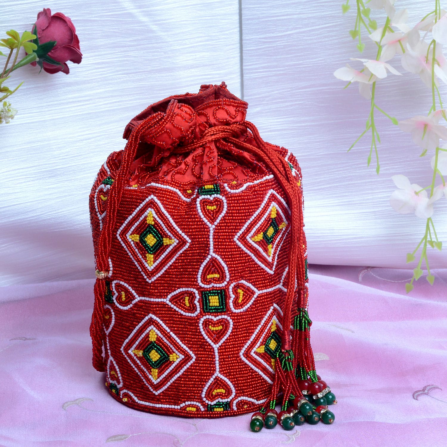 Pearl Beaded Batva