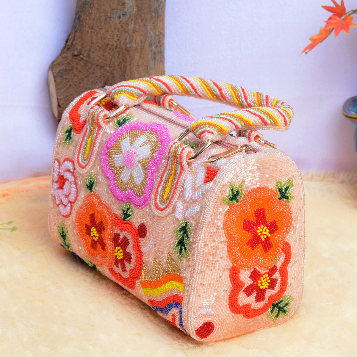Pearl Beaded Handbag