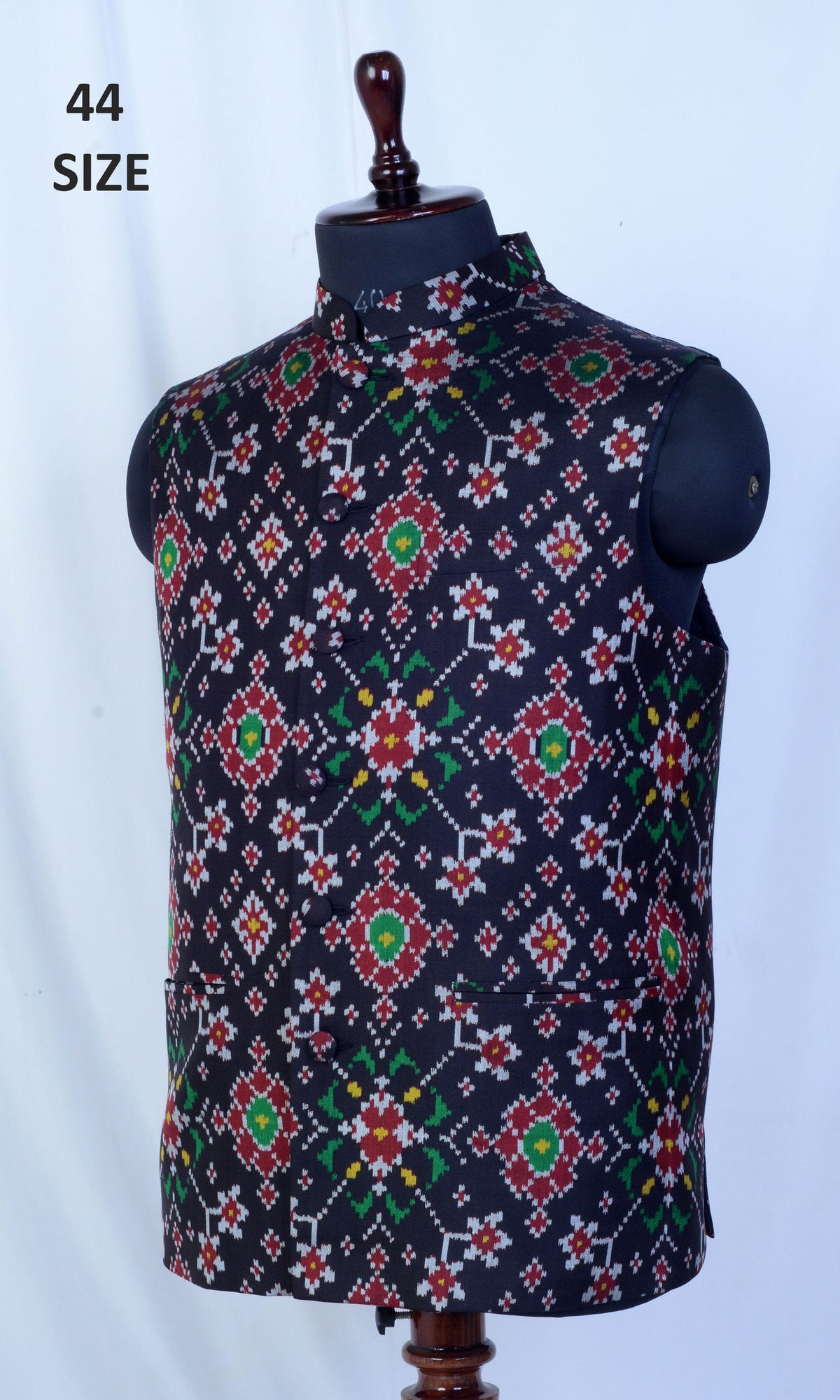 Modi Jacket Single Ikat Patola