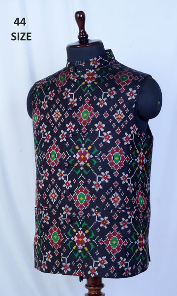 Modi Jacket Single Ikat Patola