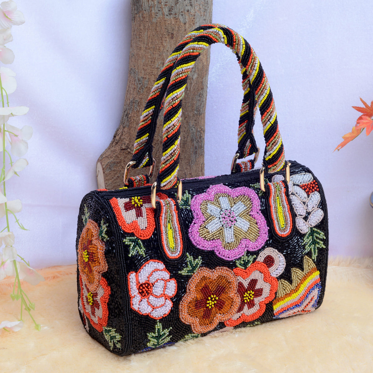 Pearl Beaded Handbag