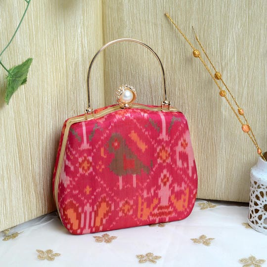 Single Ikat Patola Clutch