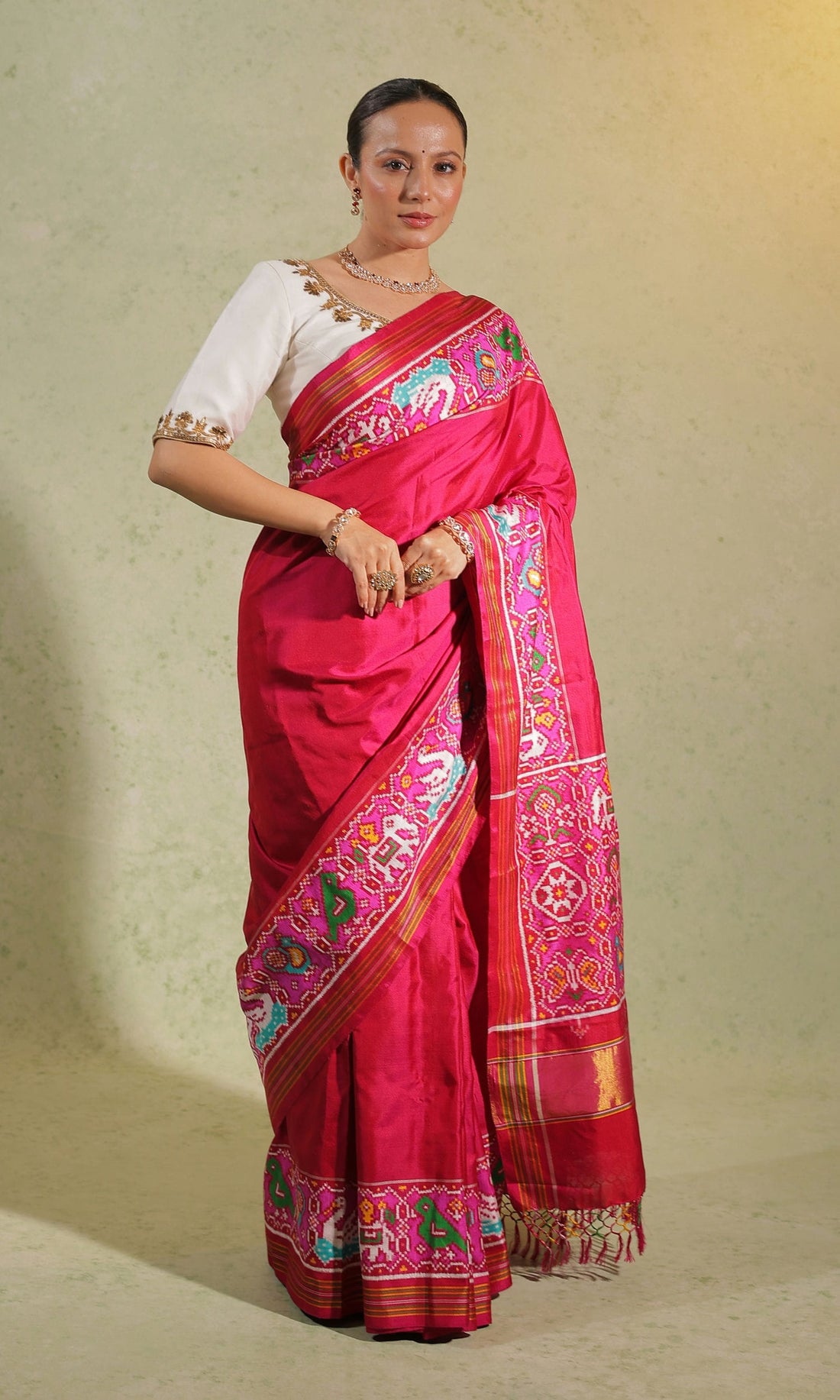Double Ikat Patola Saree