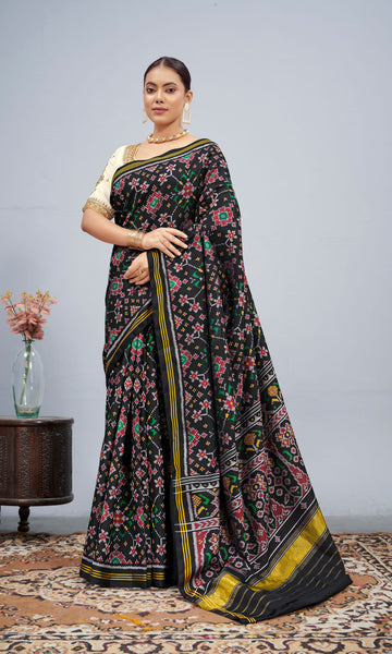 Single Ikat Patola Saree