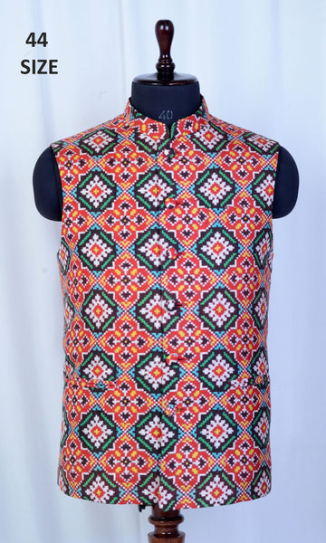 Modi Jacket Double Ikat Patola