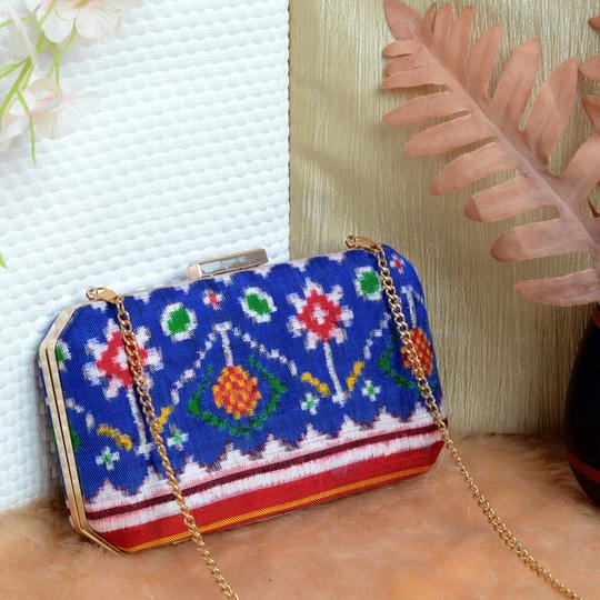 Double Ikat Patola Clutch