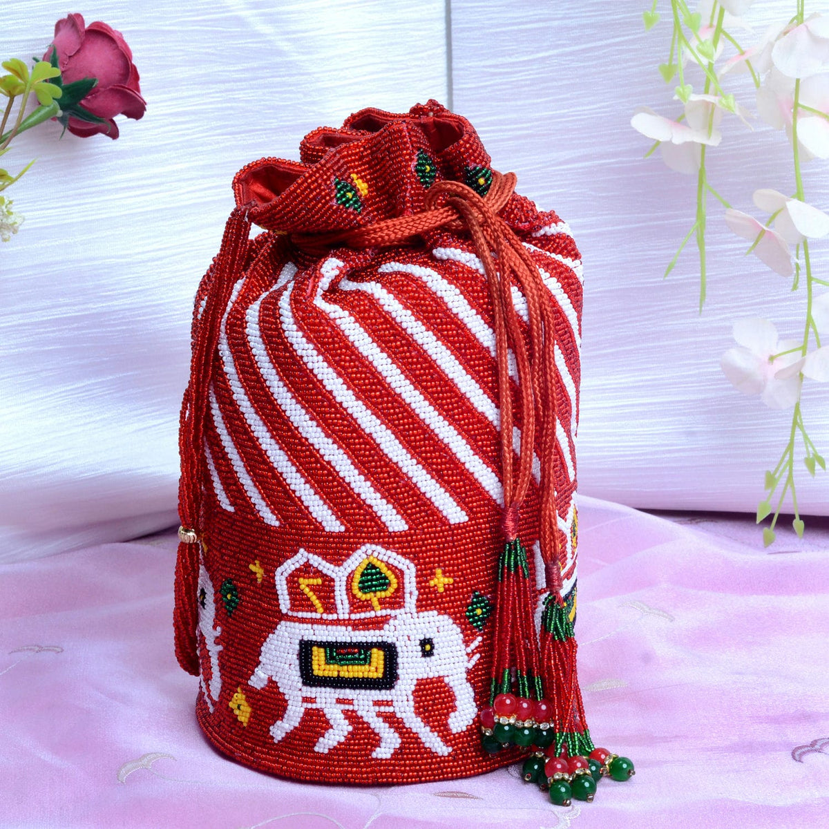 Pearl Beaded Batva