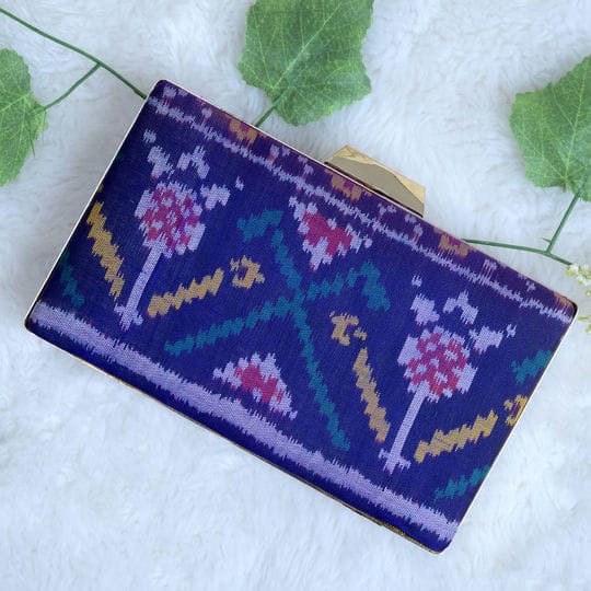 Single Ikat Patola Clutch