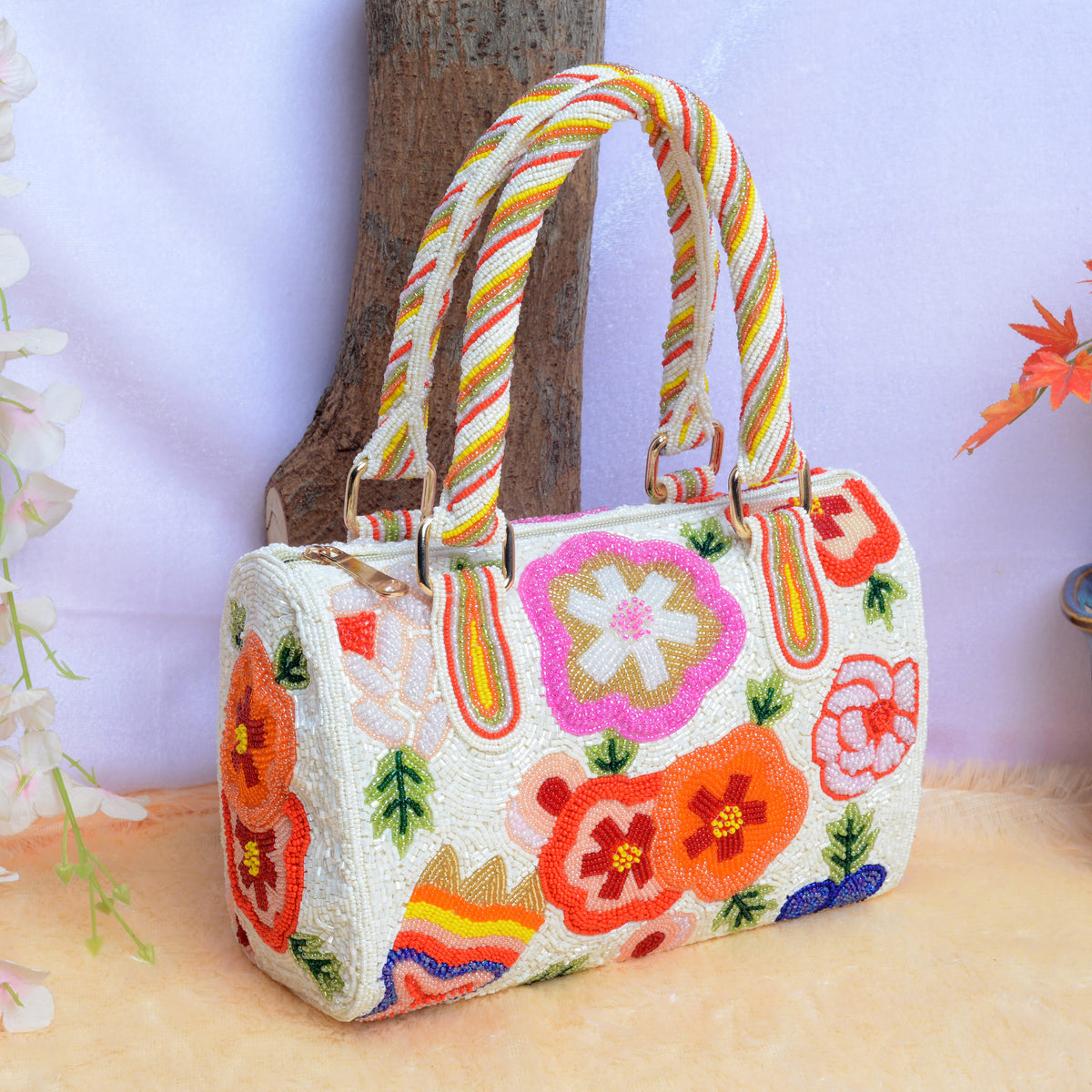 Pearl Beaded Handbag