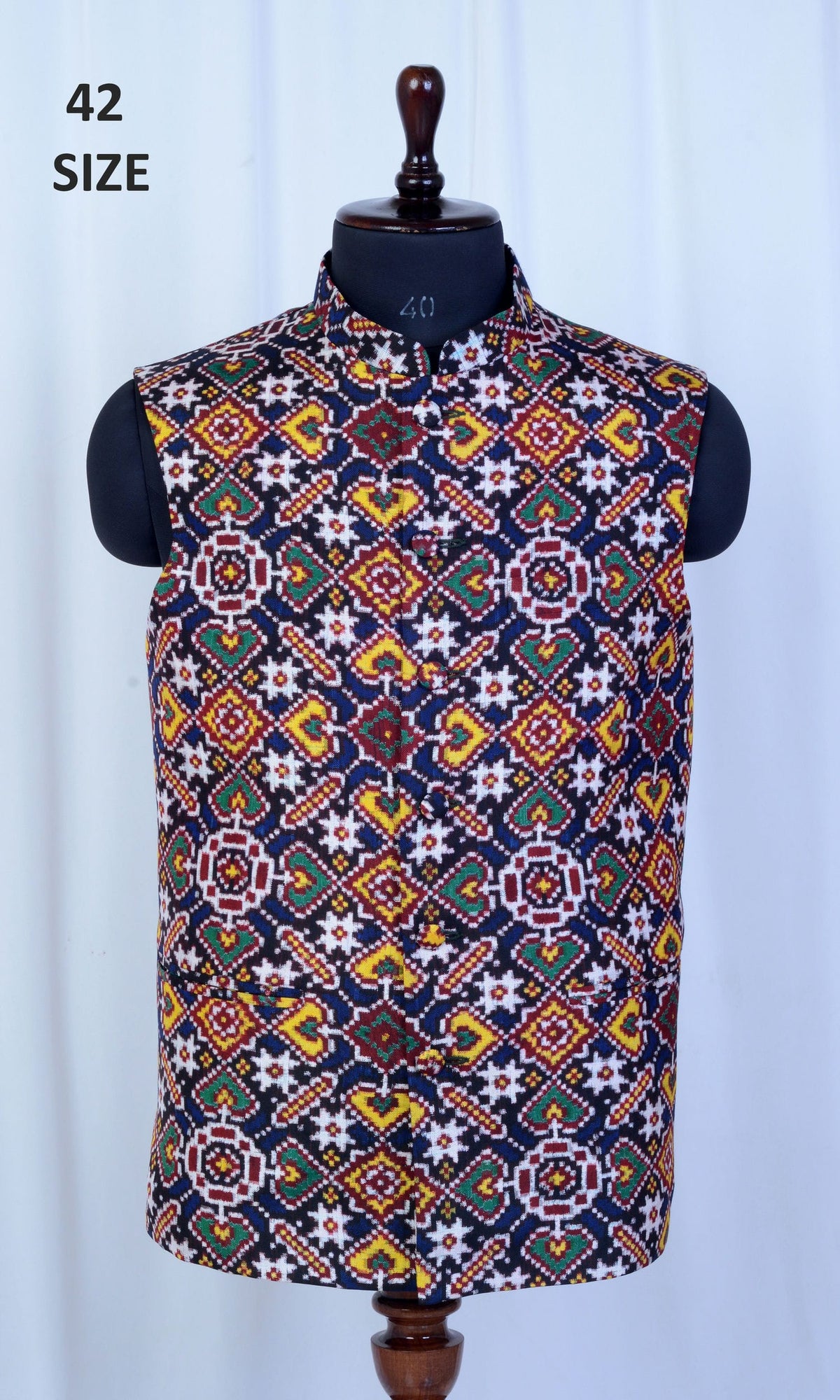 Modi Jacket Double Ikat Patola