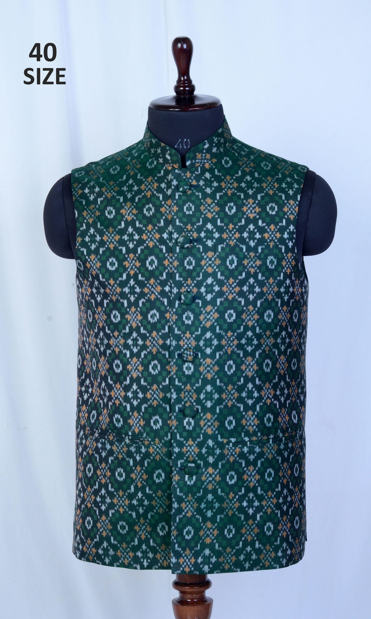 Modi Jacket Single Ikat Patola