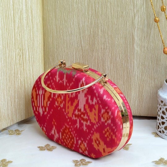 Single Ikat Patola Clutch