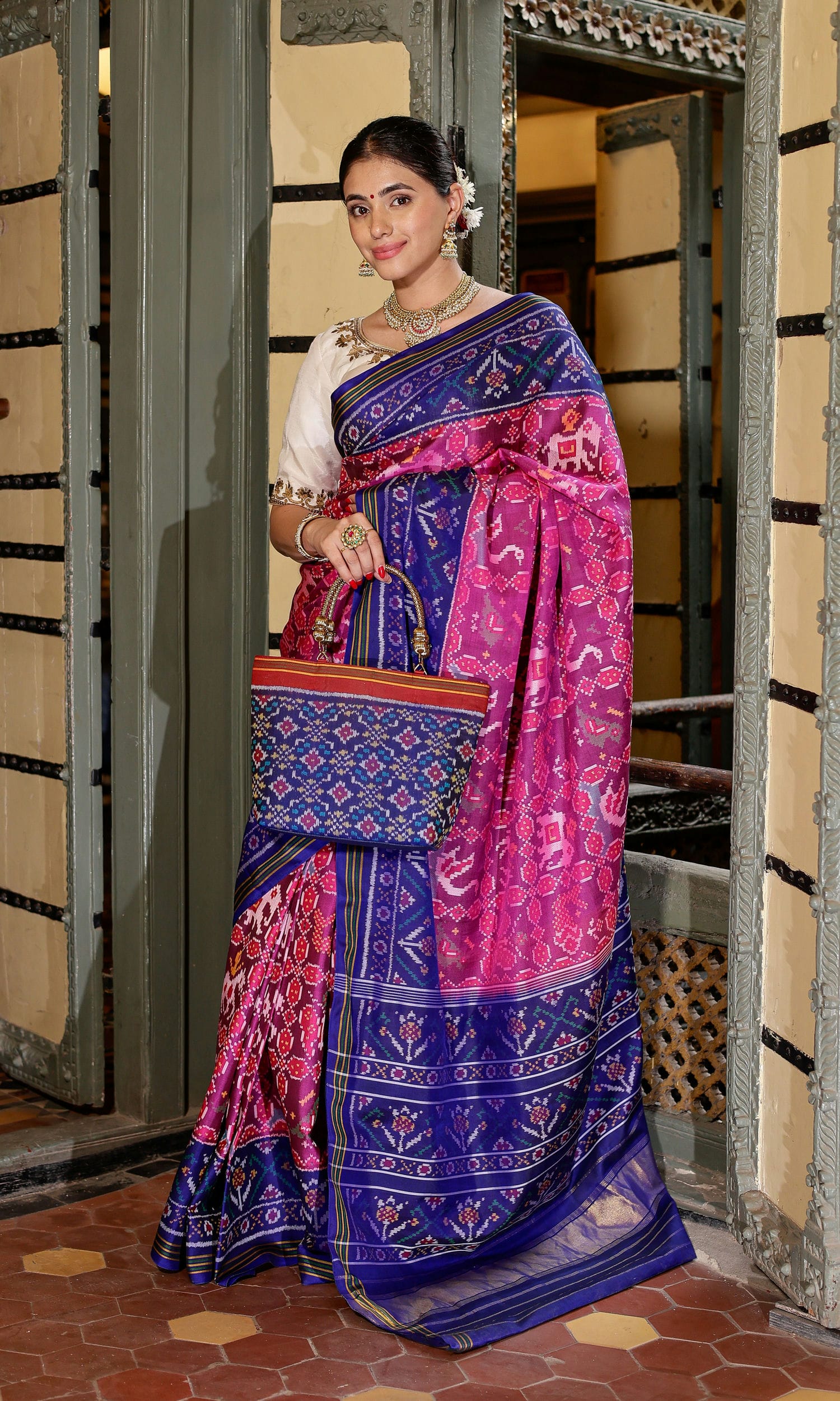 Single Ikat Patola Saree
