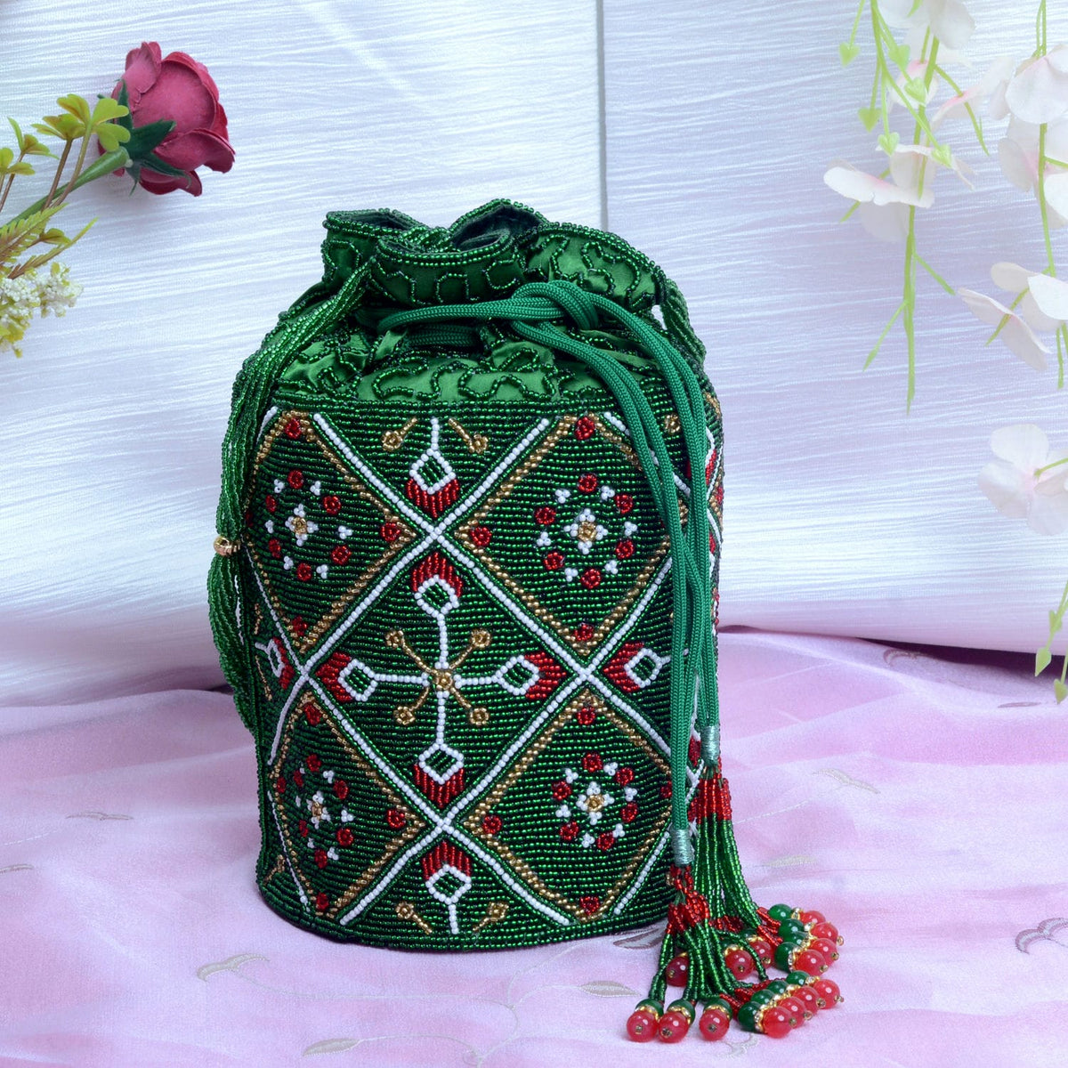 Pearl Beaded Batva
