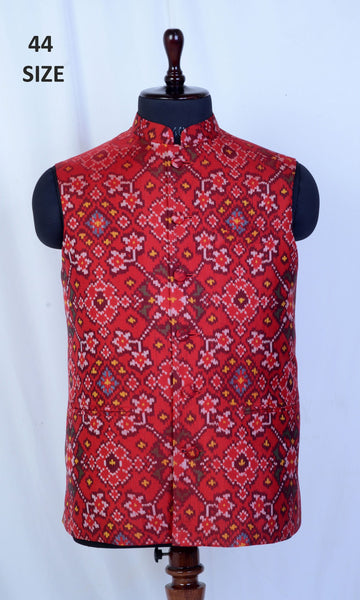 Modi Jacket Single Ikat Patola