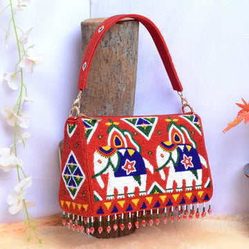 Pearl Beaded Handbag