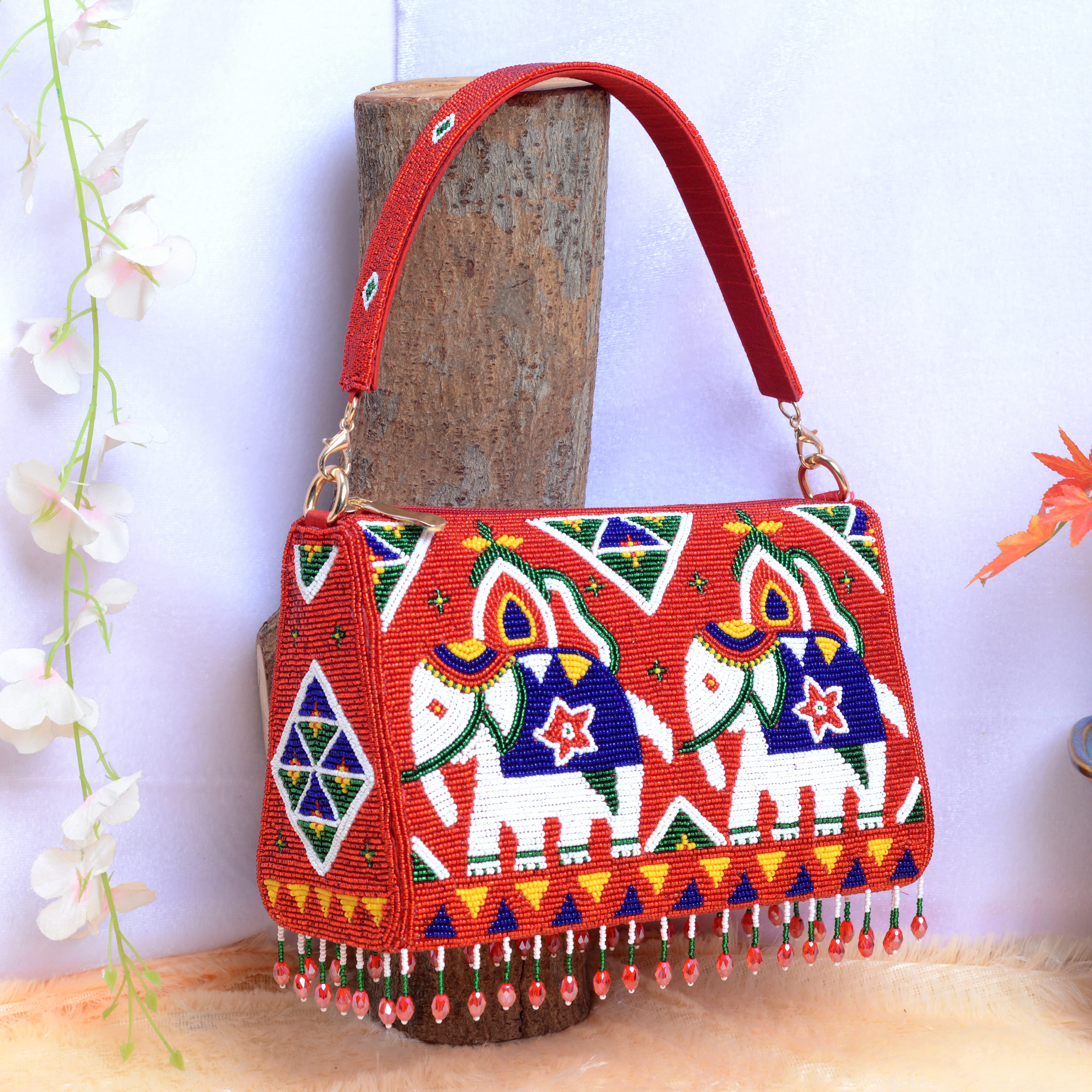 Pearl Beaded Handbag