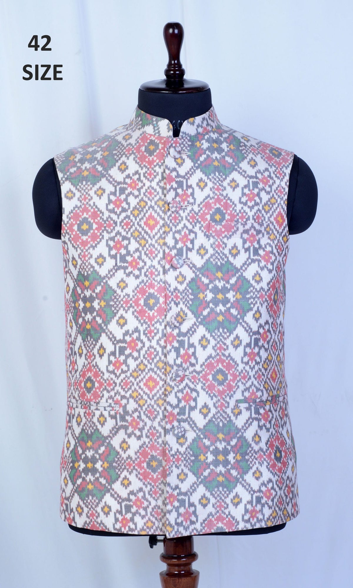 Modi Jacket Single Ikat Patola