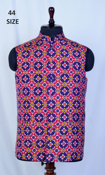 Modi Jacket Double Ikat Patola