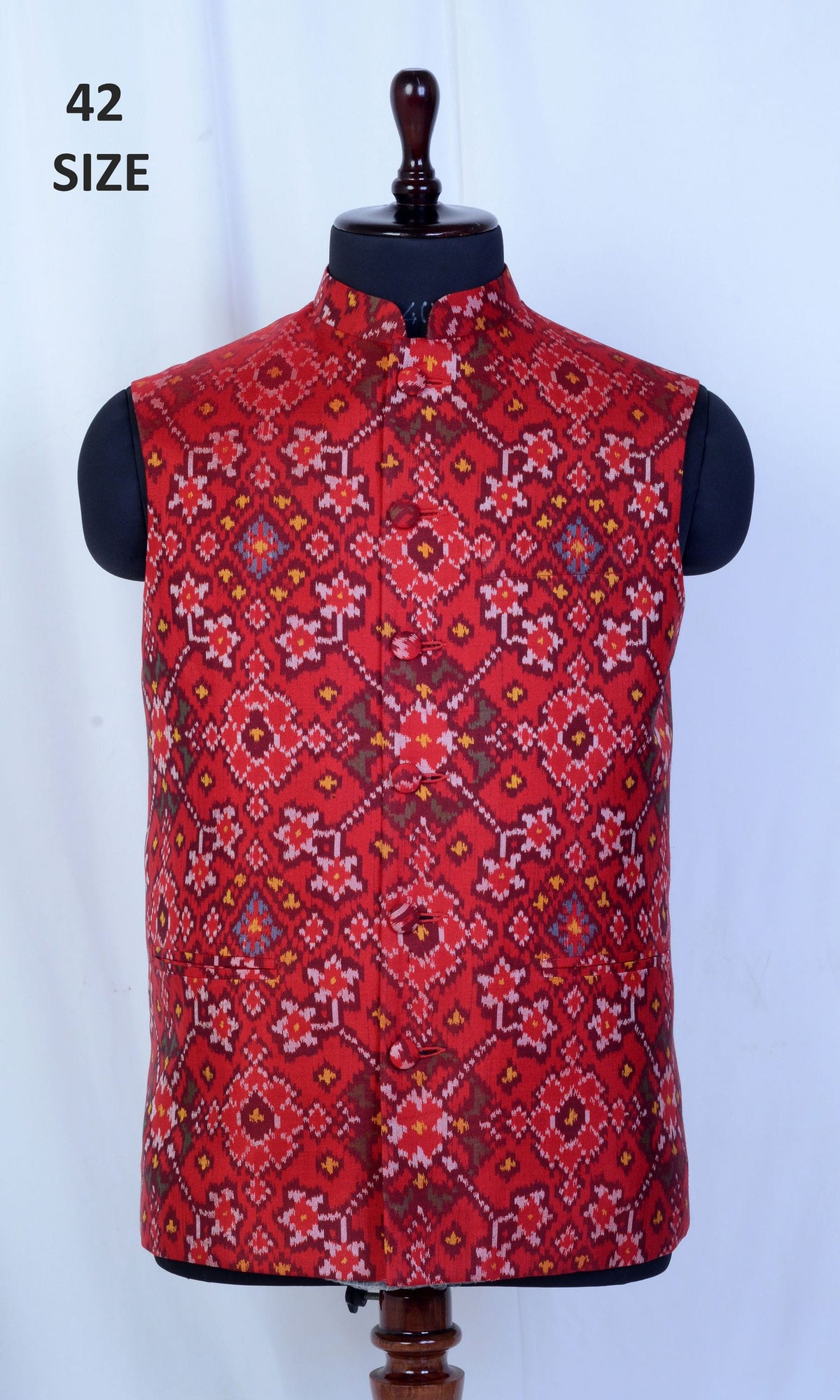 Modi Jacket Single Ikat Patola