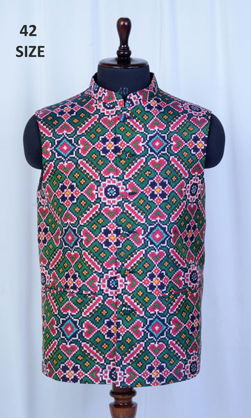 Modi Jacket Double Ikat Patola