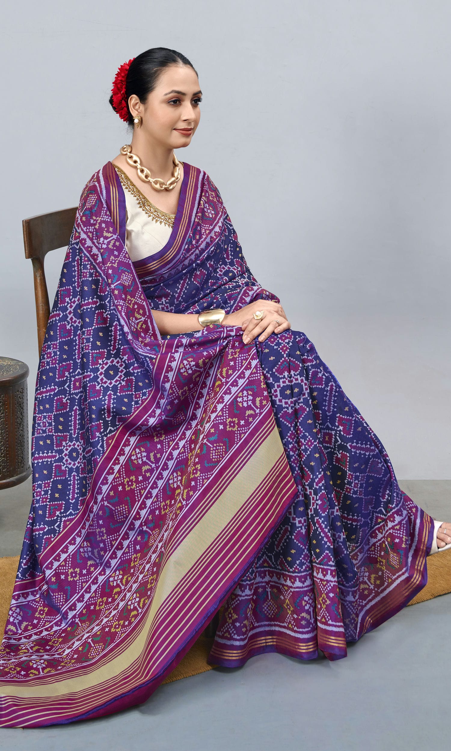Single Ikat Patola Saree
