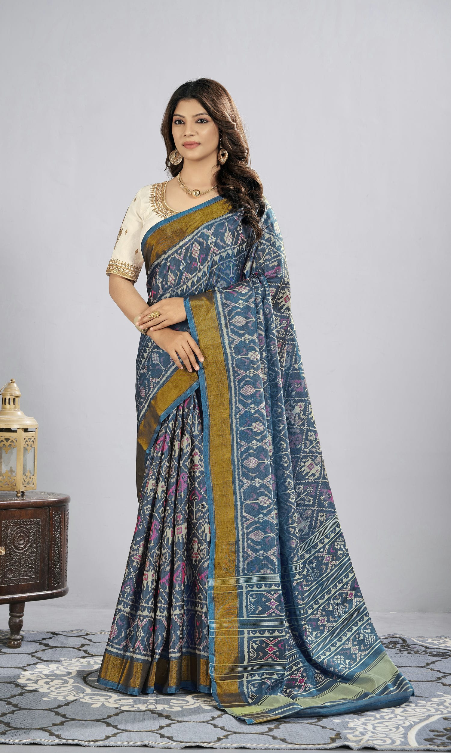 Rajkoti Patola Saree