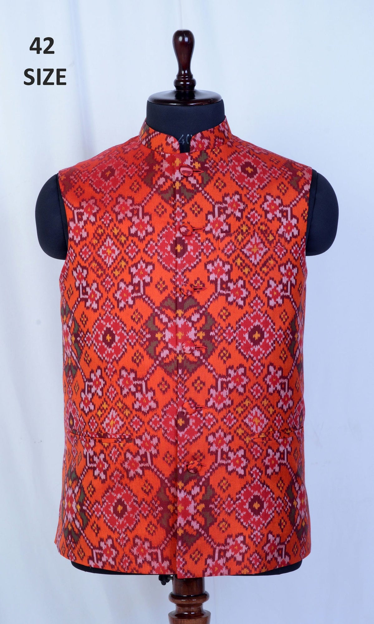 Modi Jacket Single Ikat Patola