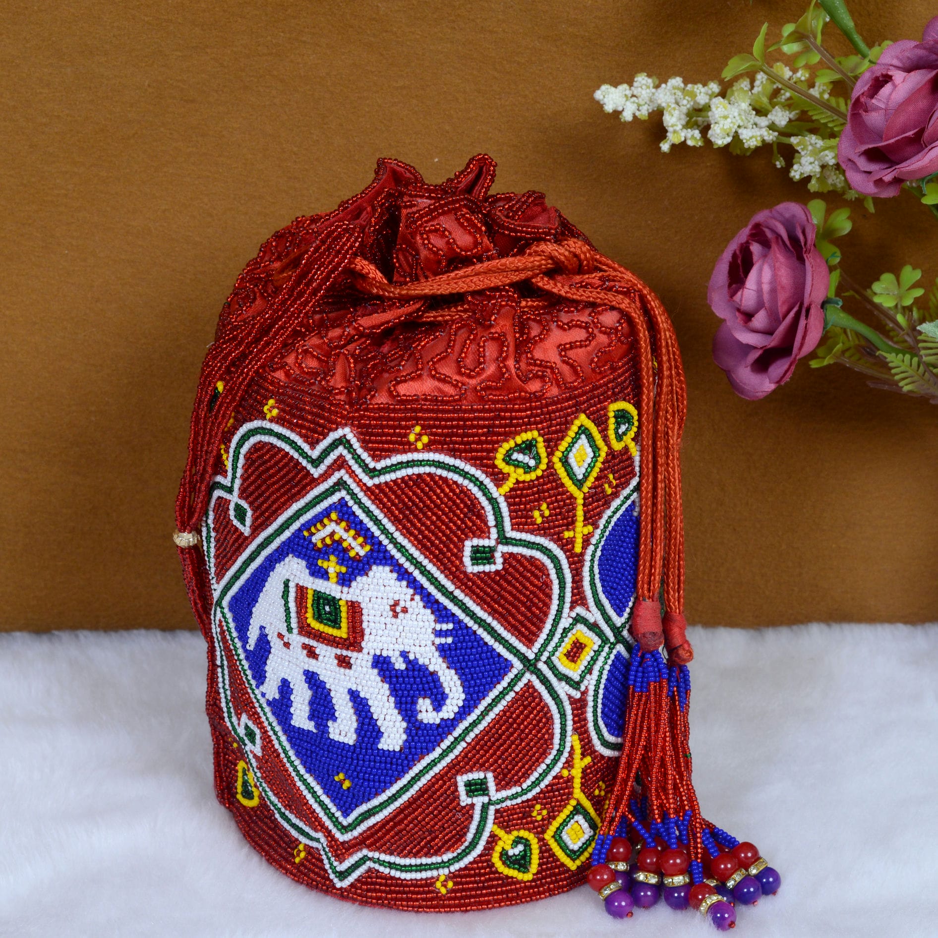 Pearl Beaded Batva