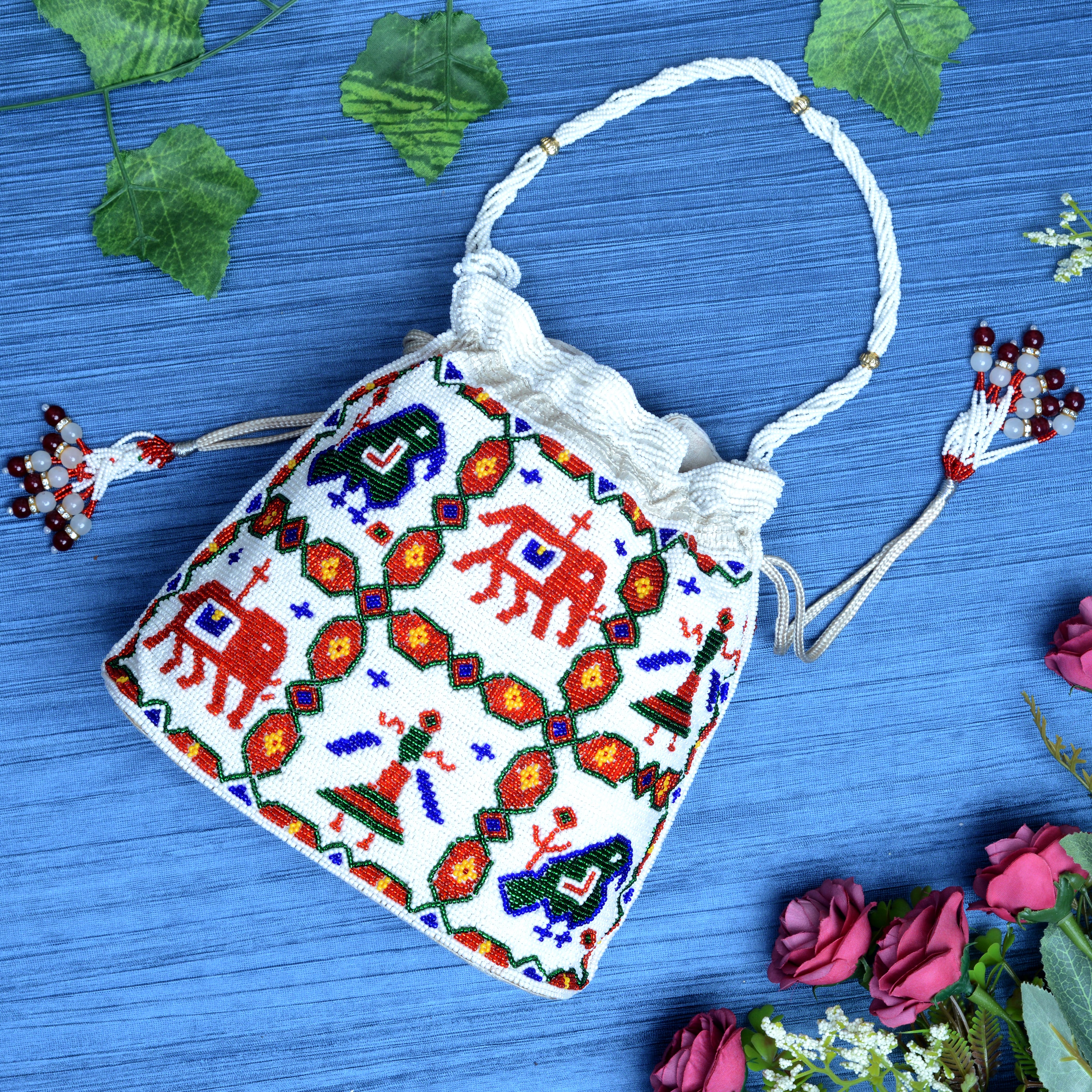 Pearl Beaded Handbag