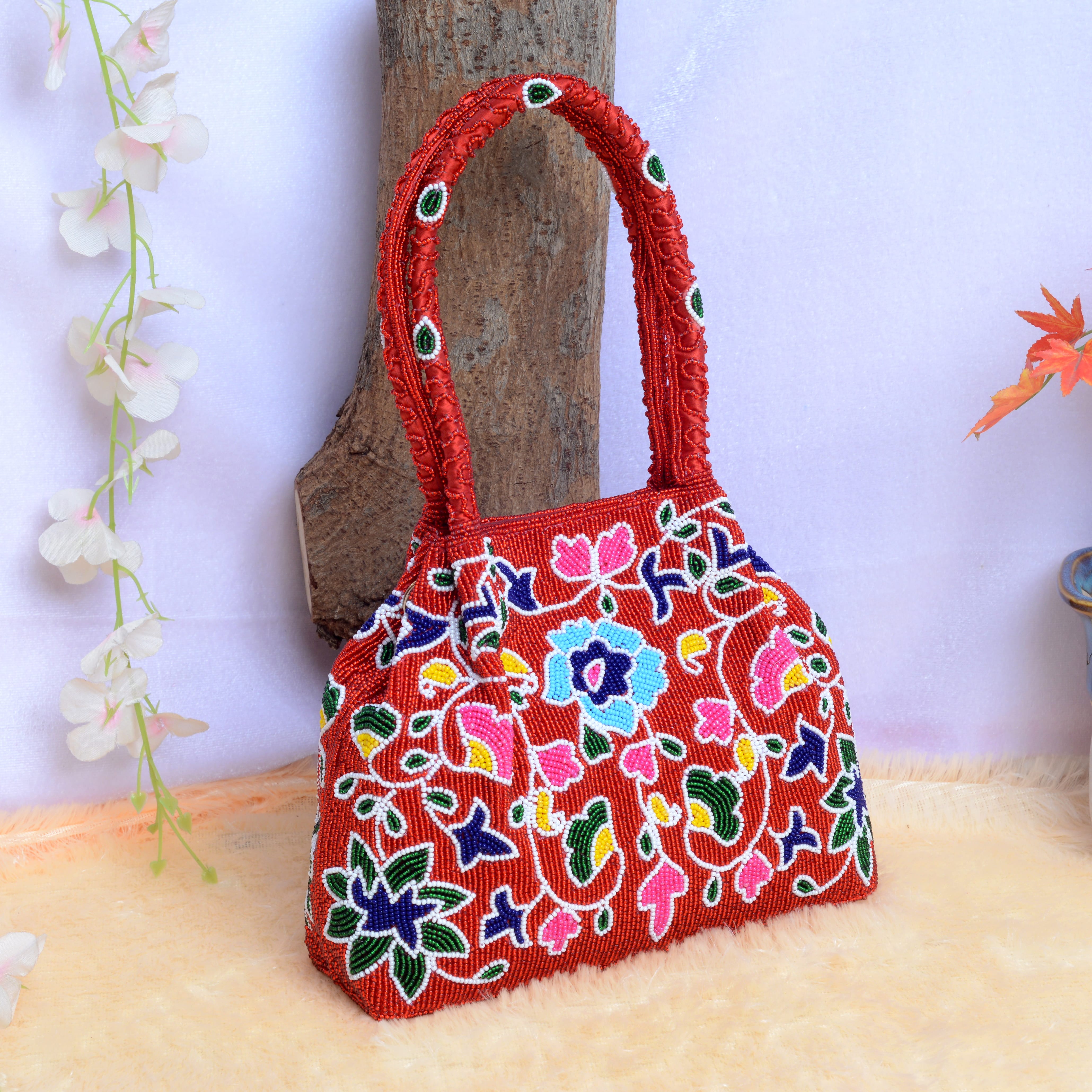 Pearl Beaded Handbag