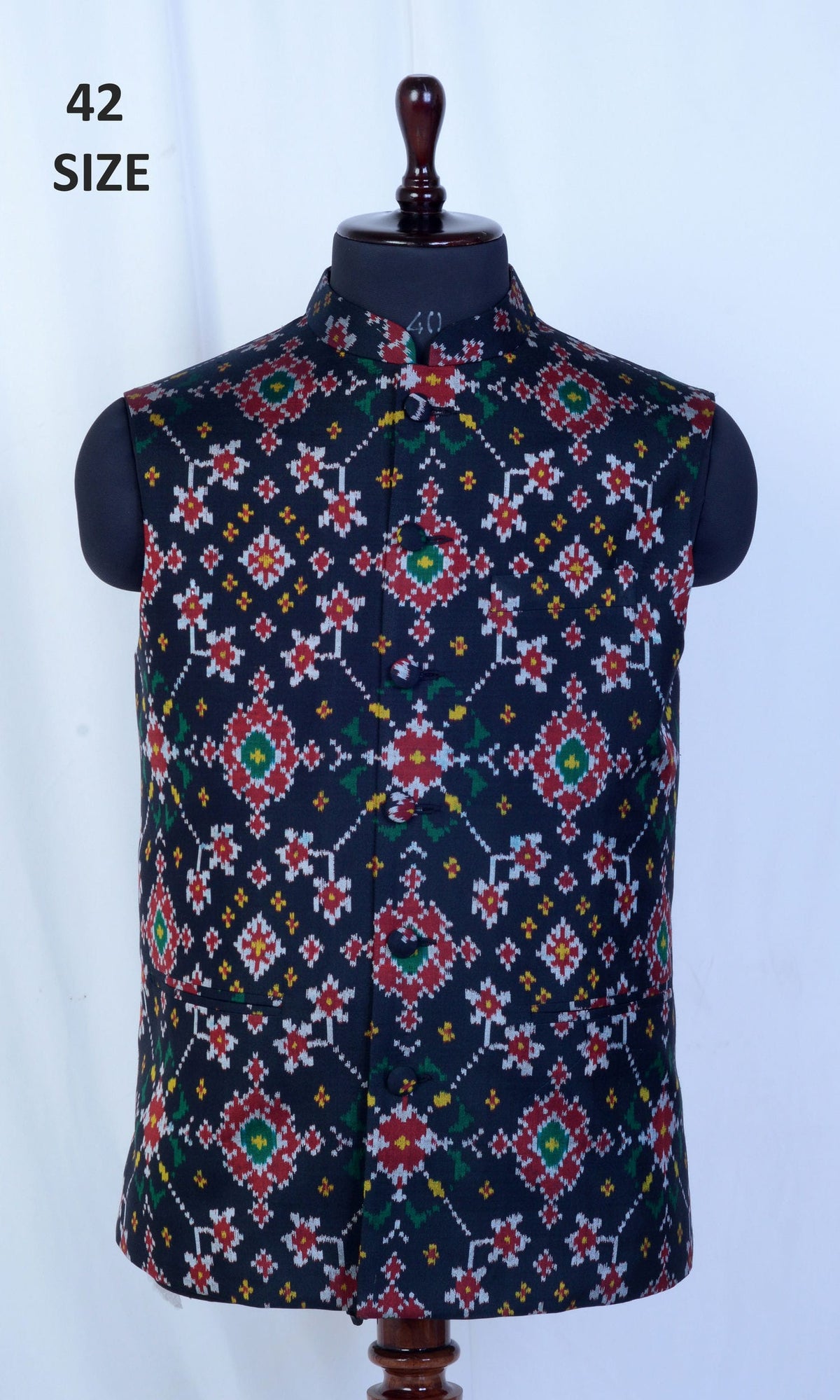 Modi Jacket Single Ikat Patola